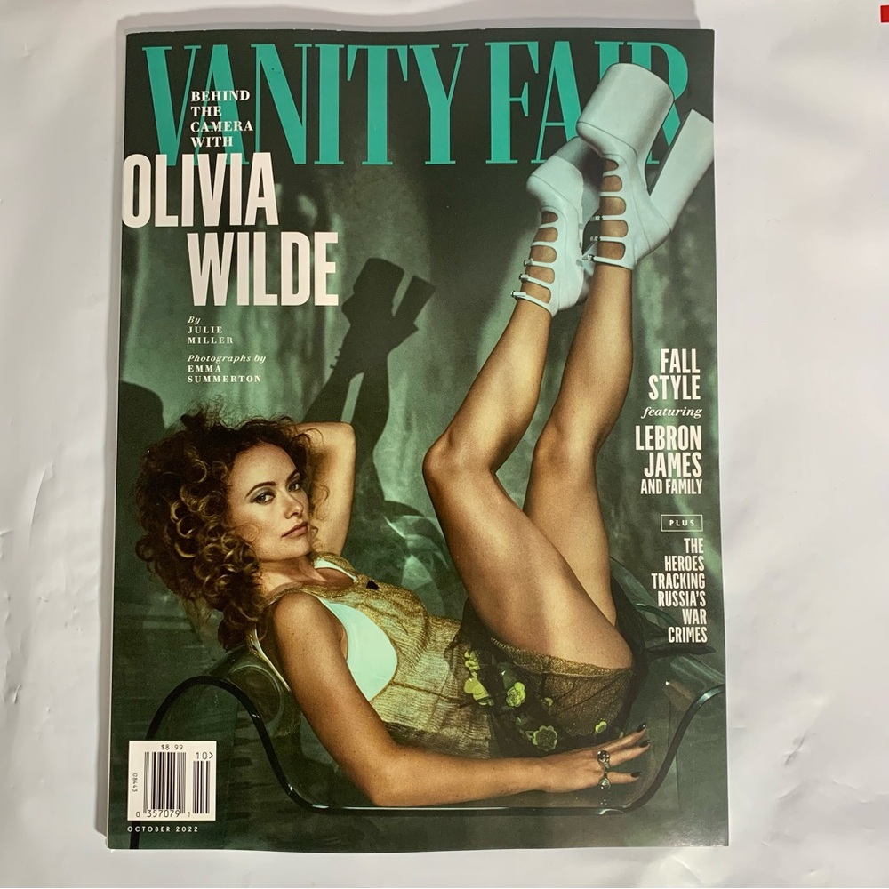 Vanity Fair Magazine October 2022 Olivia Wilde Behind The Camera Fall Style